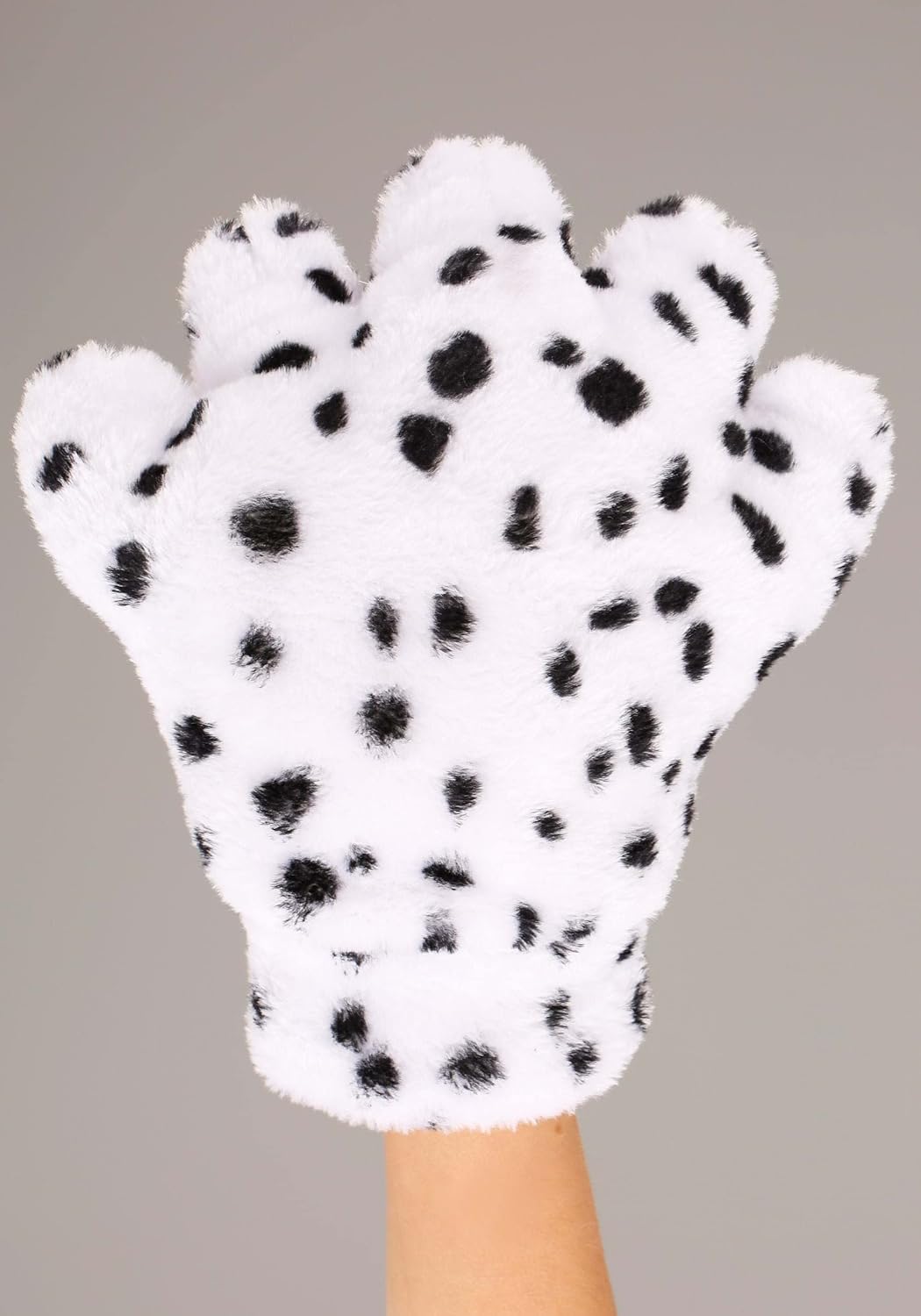 Fun Costumes Kids Dalmatian Gloves with Faux Furry Paws