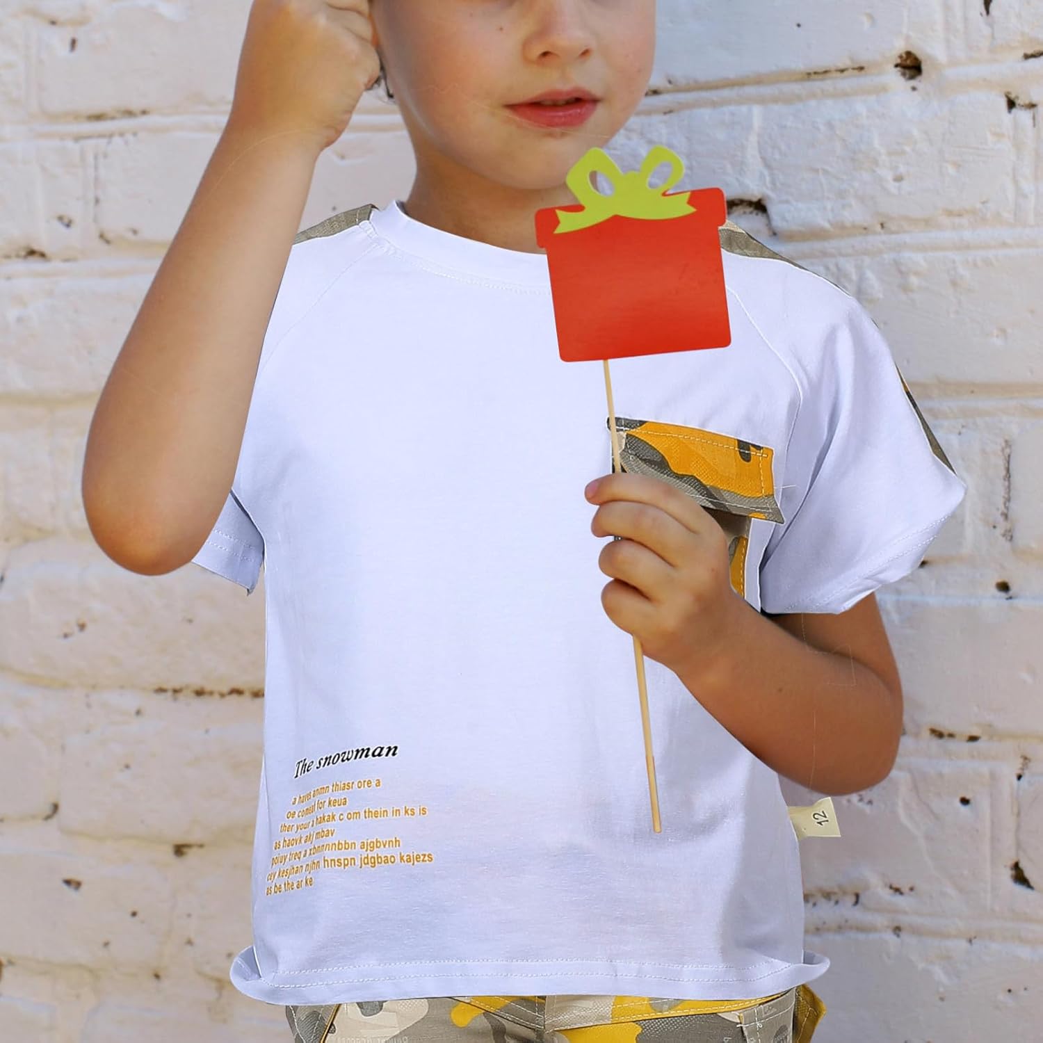 Summer Camouflage Tent Boy Outfit