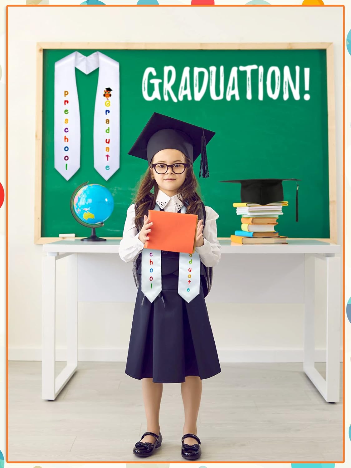 Geyoga Kids Preschool Graduation Sash
