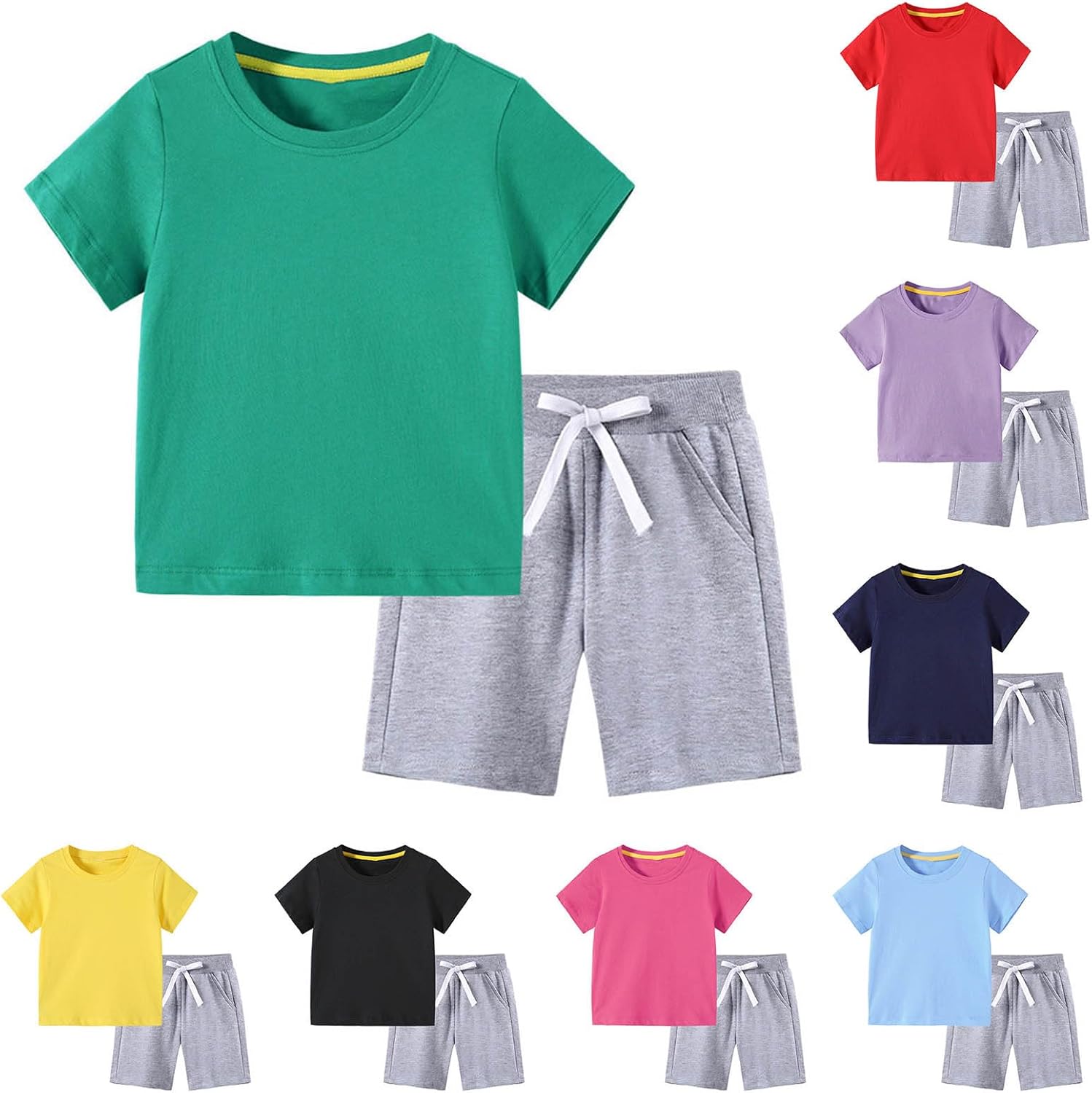 Kids 2 Piece Track Suit for Boys and Girls 1-12 Years