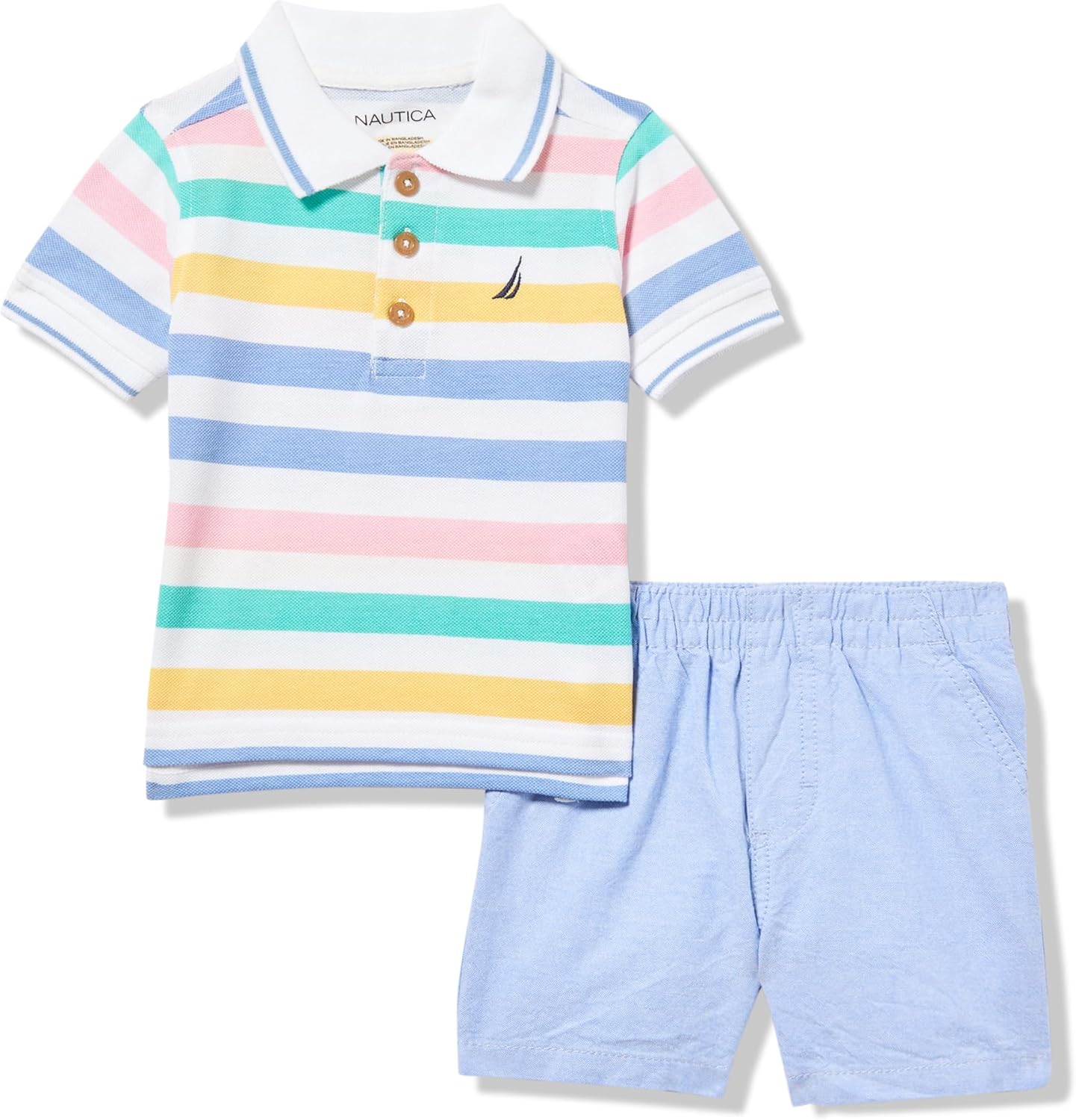 Nautica Boys 2-Piece Polo Short Set - Premium Comfort Style