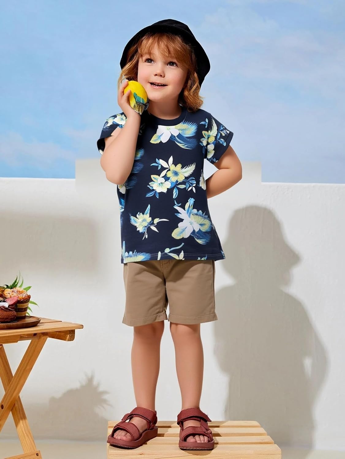 Frogwill Toddler Boys Summer Outfit Set 1