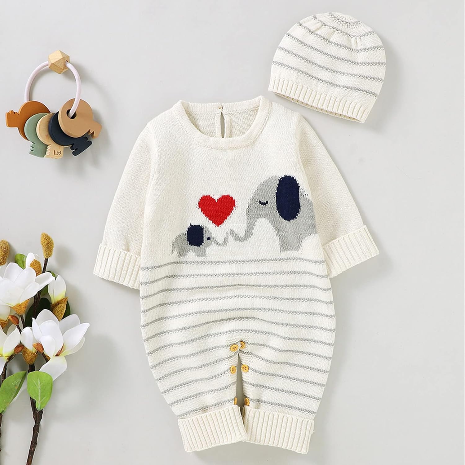 Cute Winter Coats for Boys Soft Cotton Jumpsuits Adorable Baby Sweaters