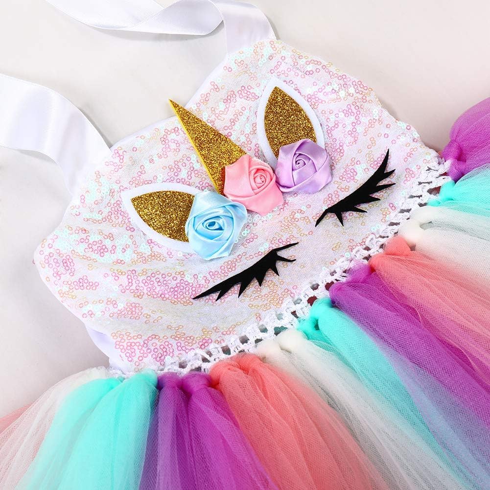Sparkling Unicorn Costume for Girls