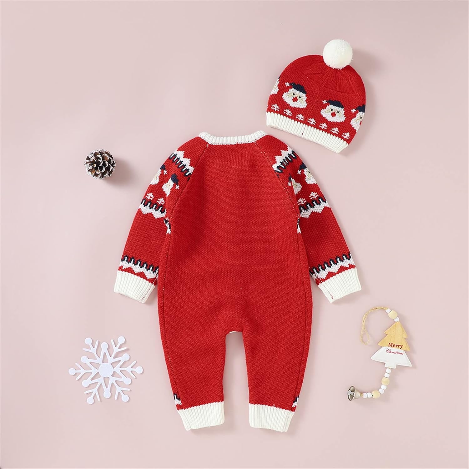 Christmas Romper Set Cute Fixes for Santa Claus Newborn to Toddler