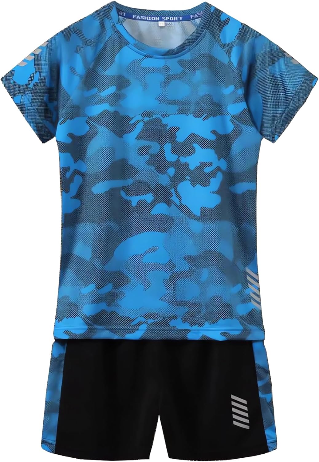 Boys Summer CamouFlage Clothing Set Comfort Style for 3-13 Years