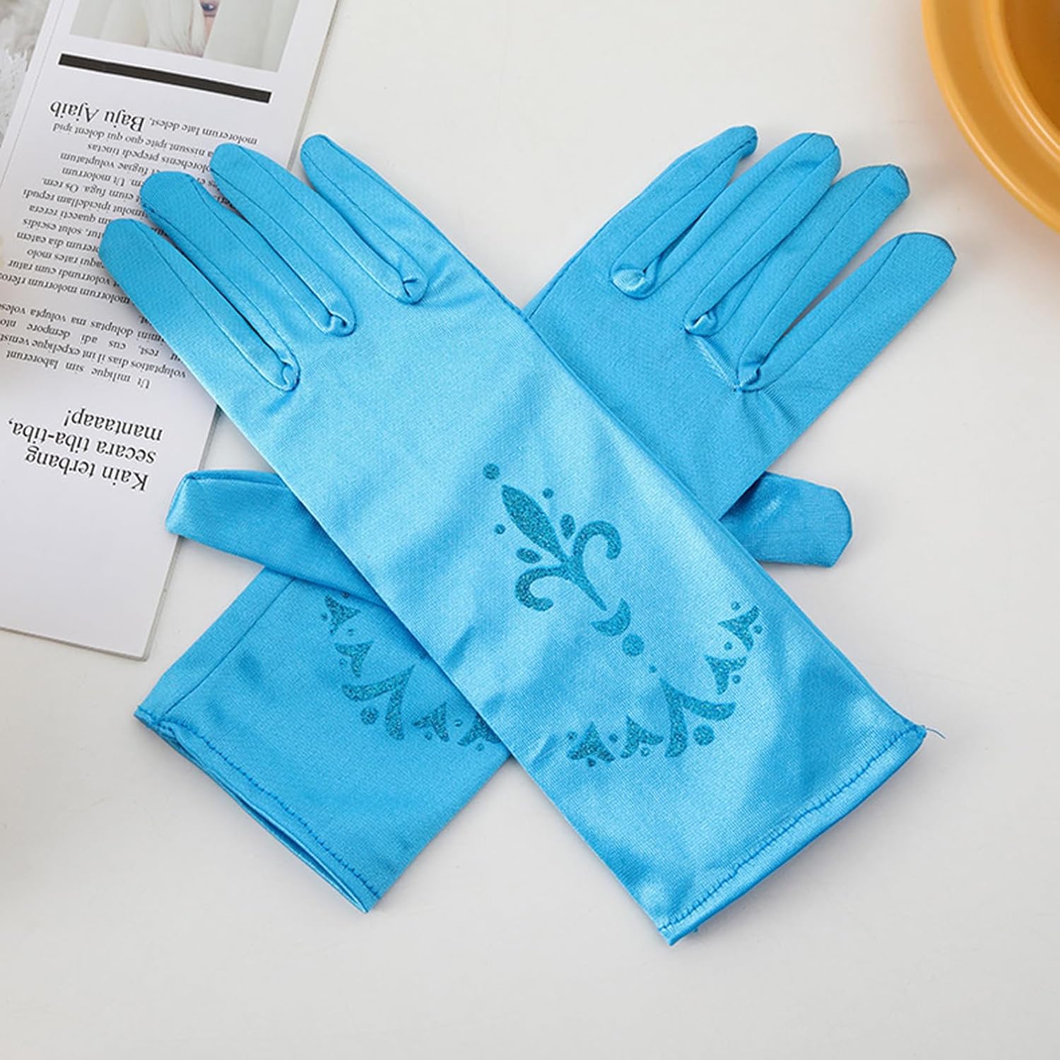 Elsa Princess Accessories Set ALPHPO 4Pcs Crown Wand Party Accessories