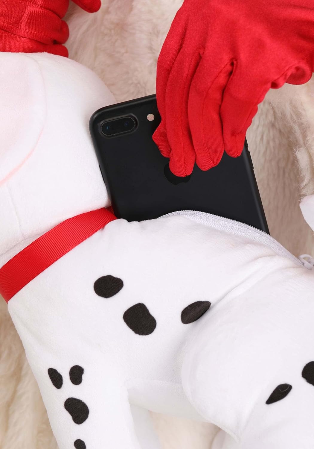 Elope Disney 101 Dalmatians Patch Costume Companion Bag with Adjustable Strap