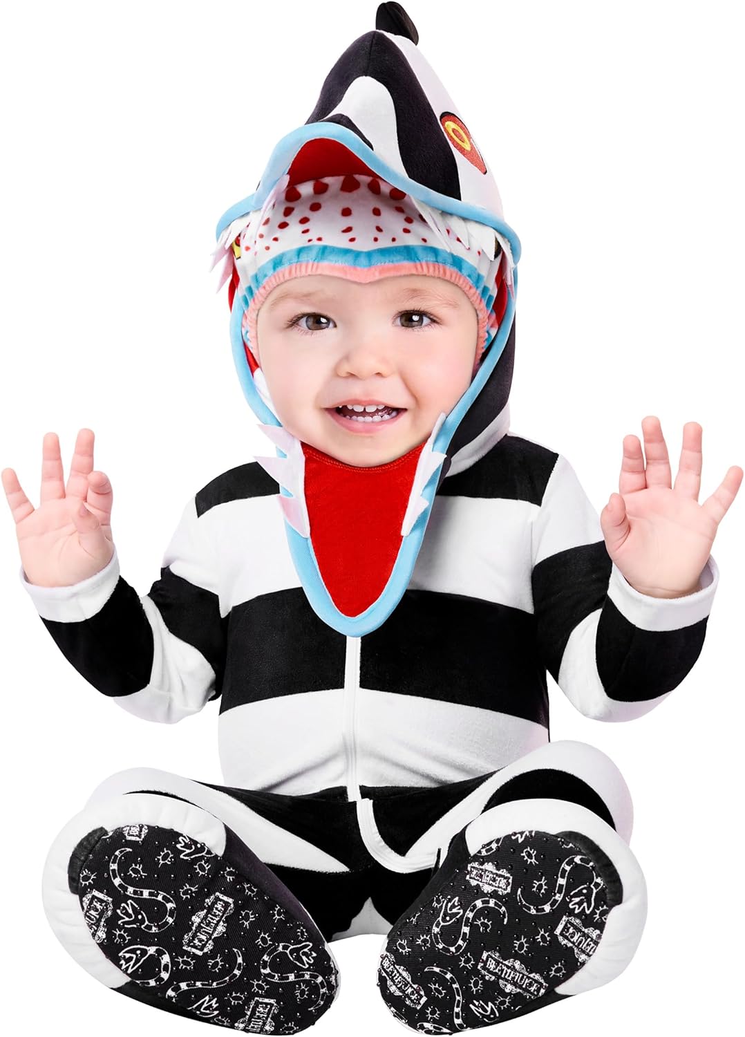 Halloween Spirit Beetlejuice Sandworm Costume for Babies Spooky Comfortable