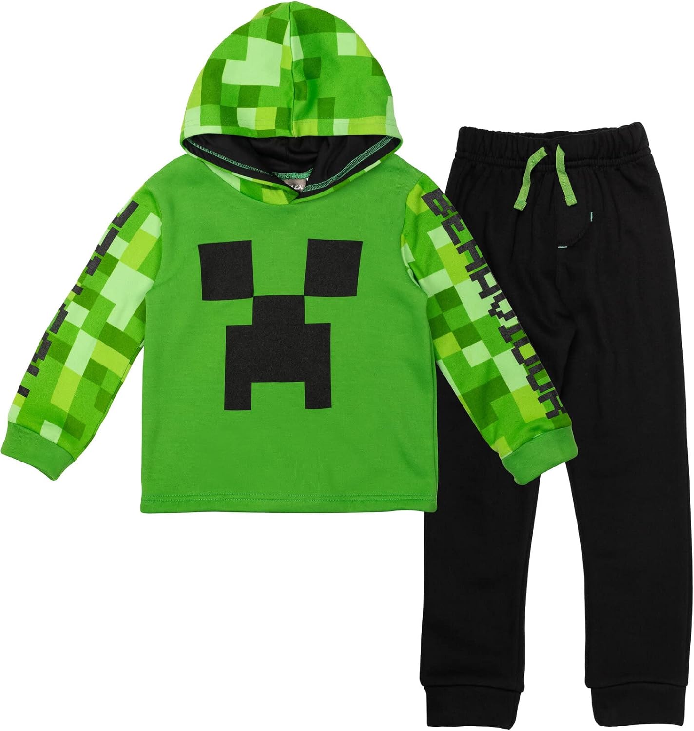 Minecraft Creeper Fleece Set