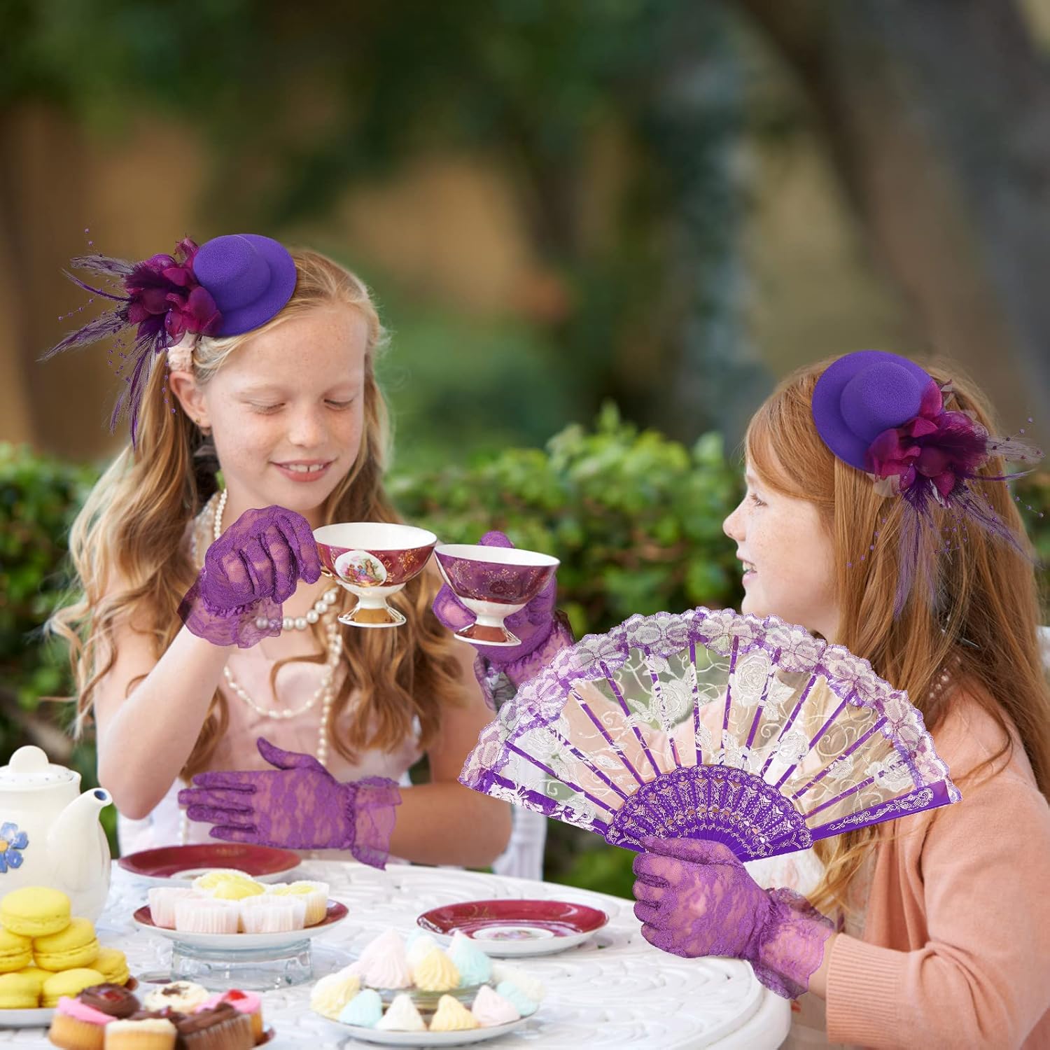 Sintege 4-Piece Girls Tea Party Set