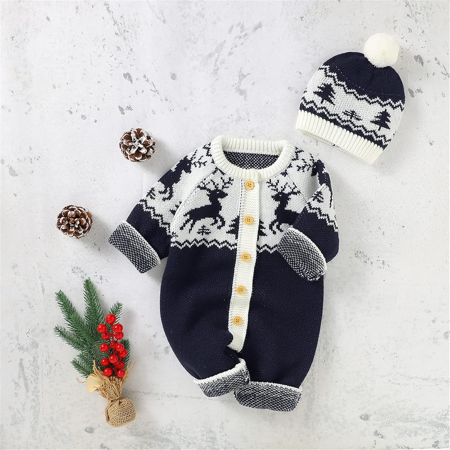 Perfect Christmas Jumper Set for Baby Boys