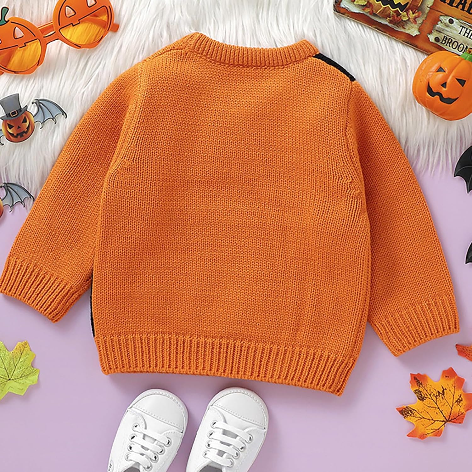 Trick or Treat Best Halloween Sweater for Kids 3-9 Months