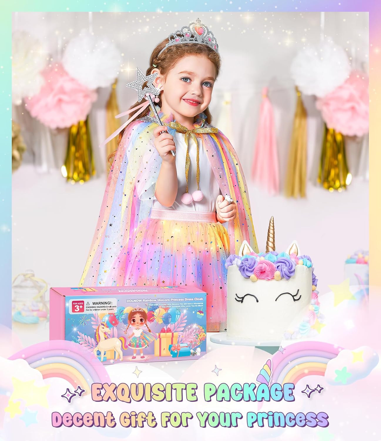 Light-Up Princess Dress-Up Set