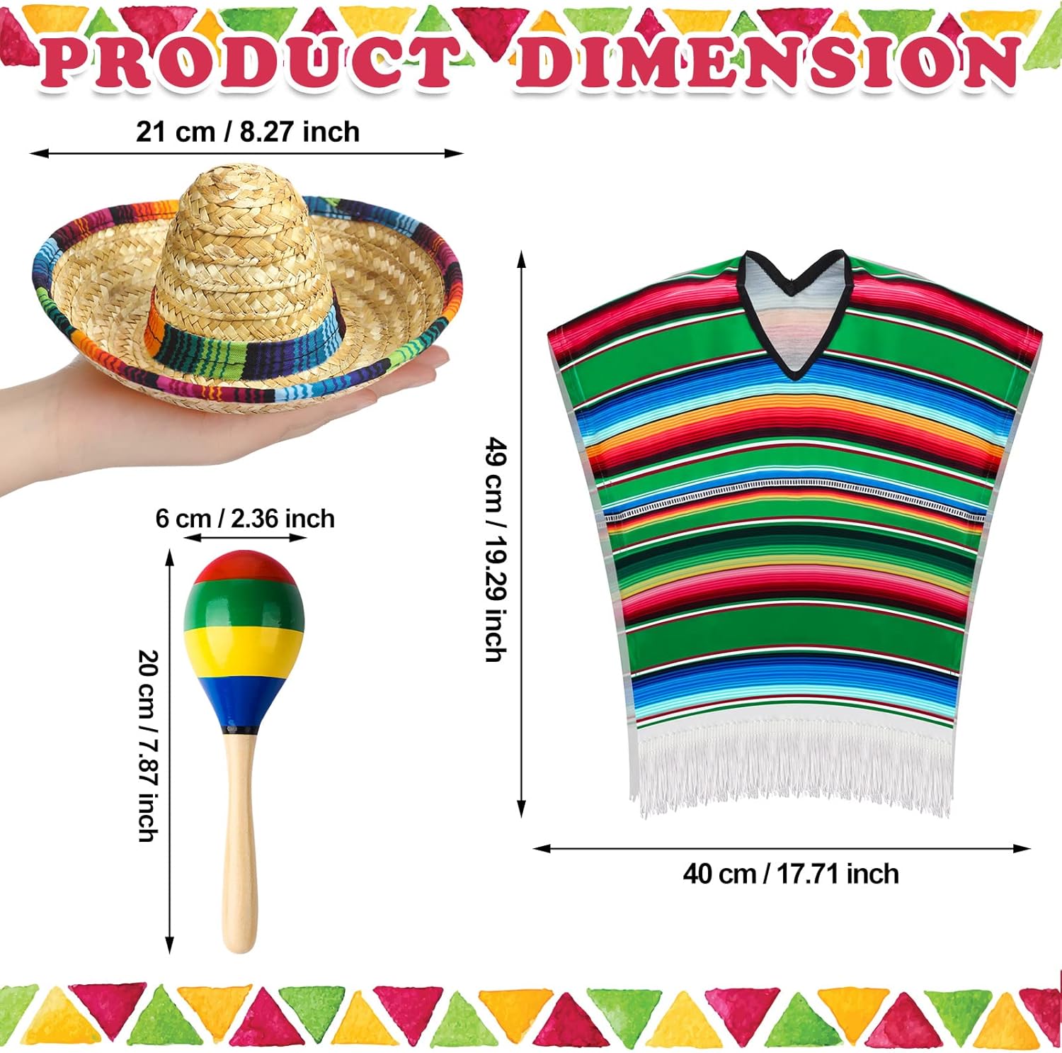 Fiesta Time Mexican Costume Set for Kids