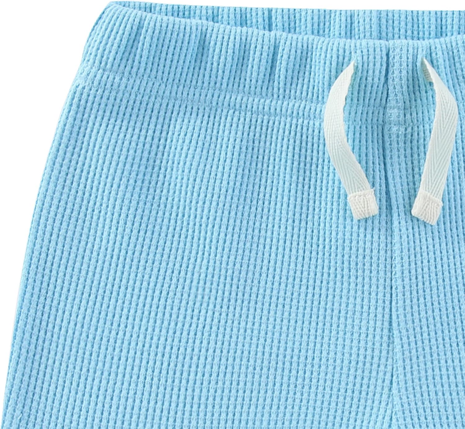 Disney Mickey Mouse Waffle Knit Boys 2PIT Shorts Set