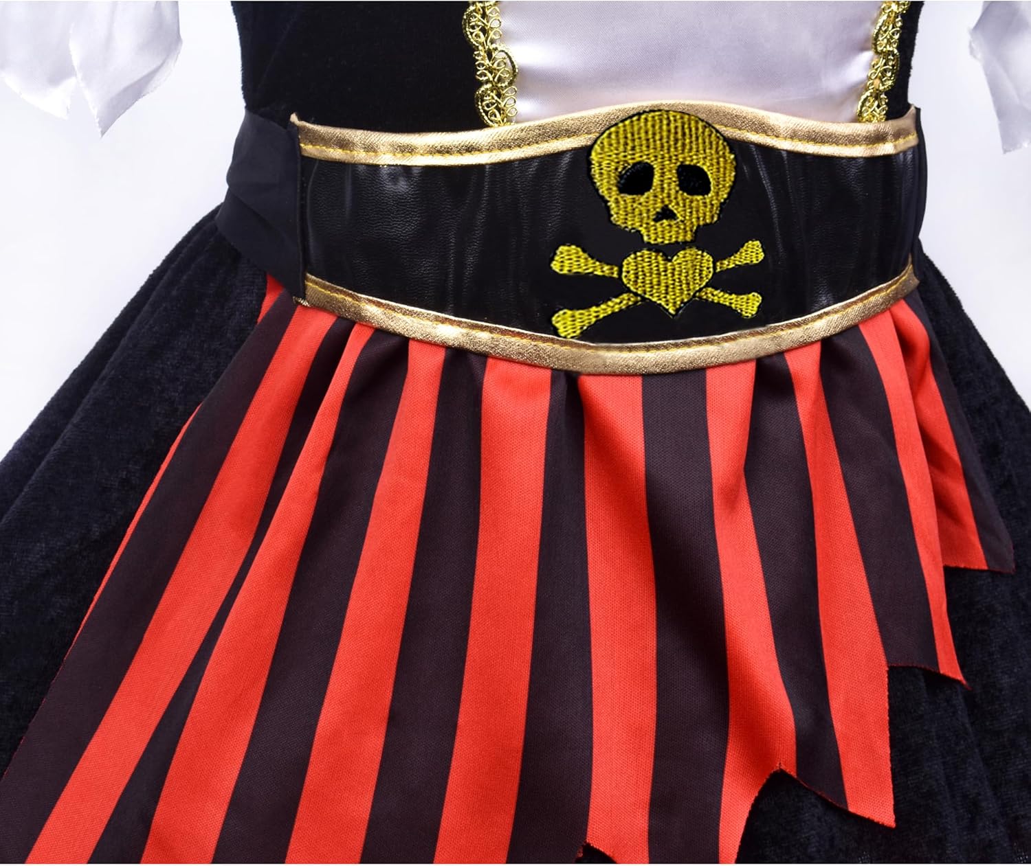 Cute Pirate Costume for Girls Ages 3-9 Years
