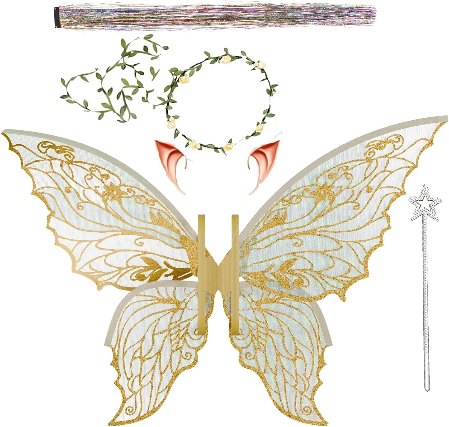 Elegant Fairy Wings Set