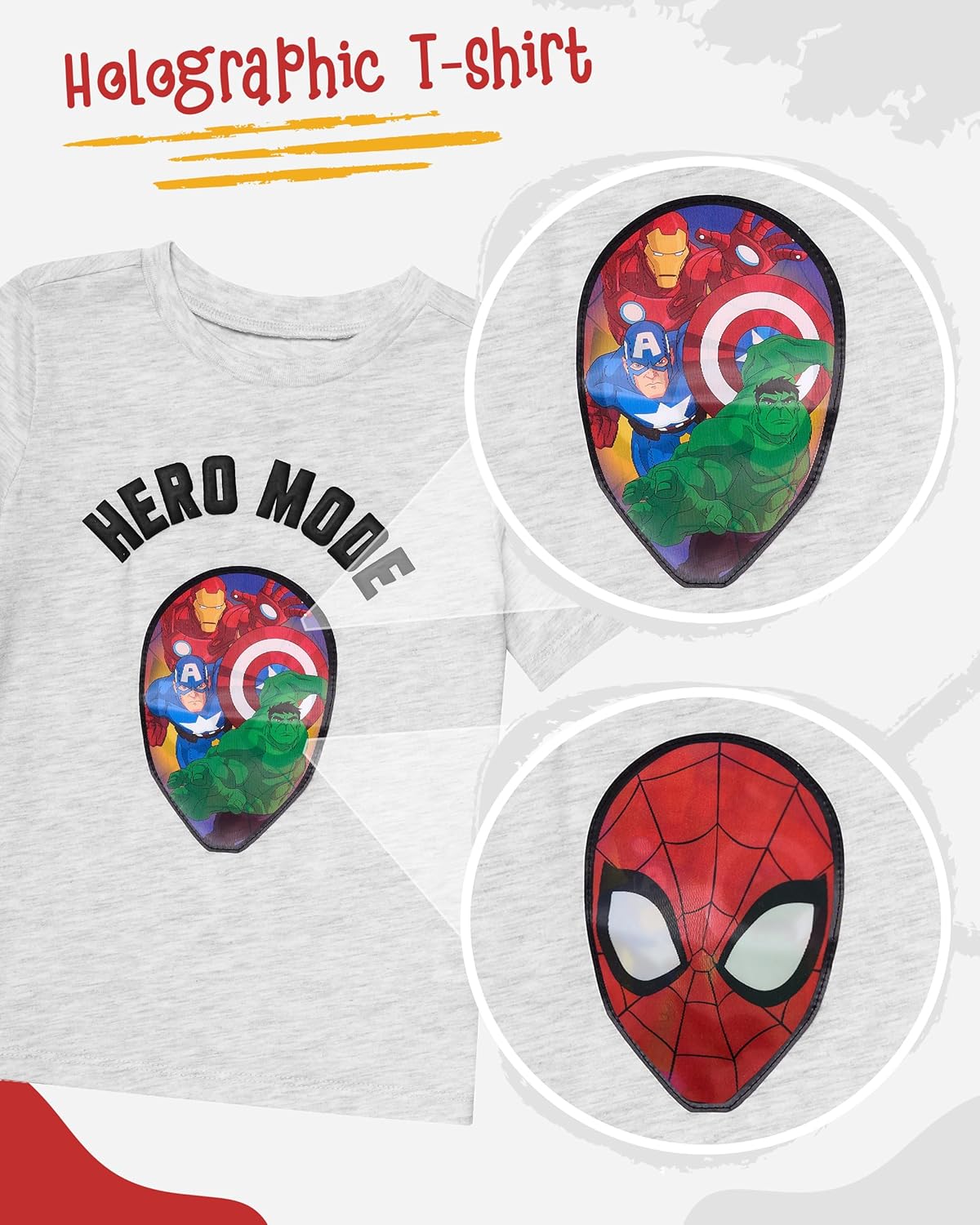 Marvel Spider-Man Boys T-Shirt and Shorts Set