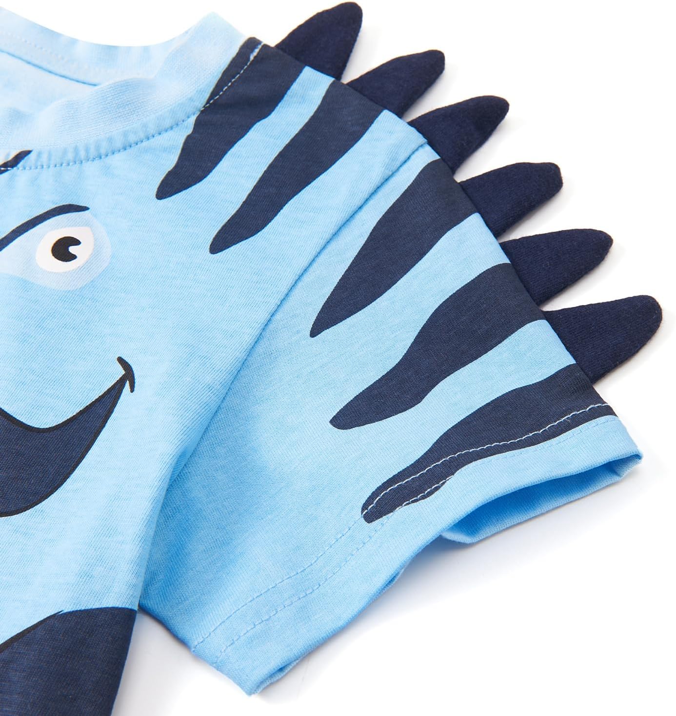 Bumeex Toddler Boys Dinosaur Themed Short Set 2-7Y