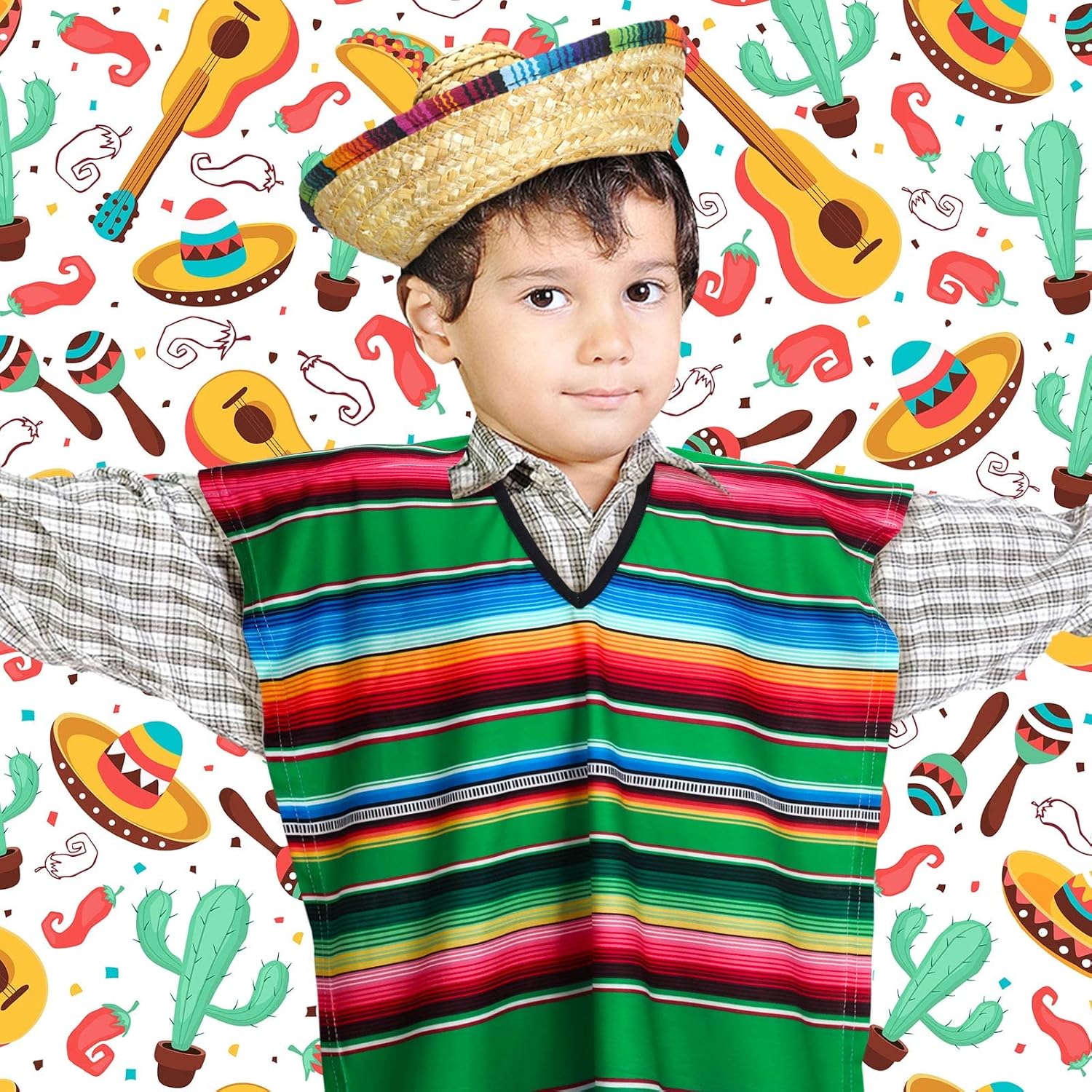 Fiesta Time Mexican Costume Set for Kids