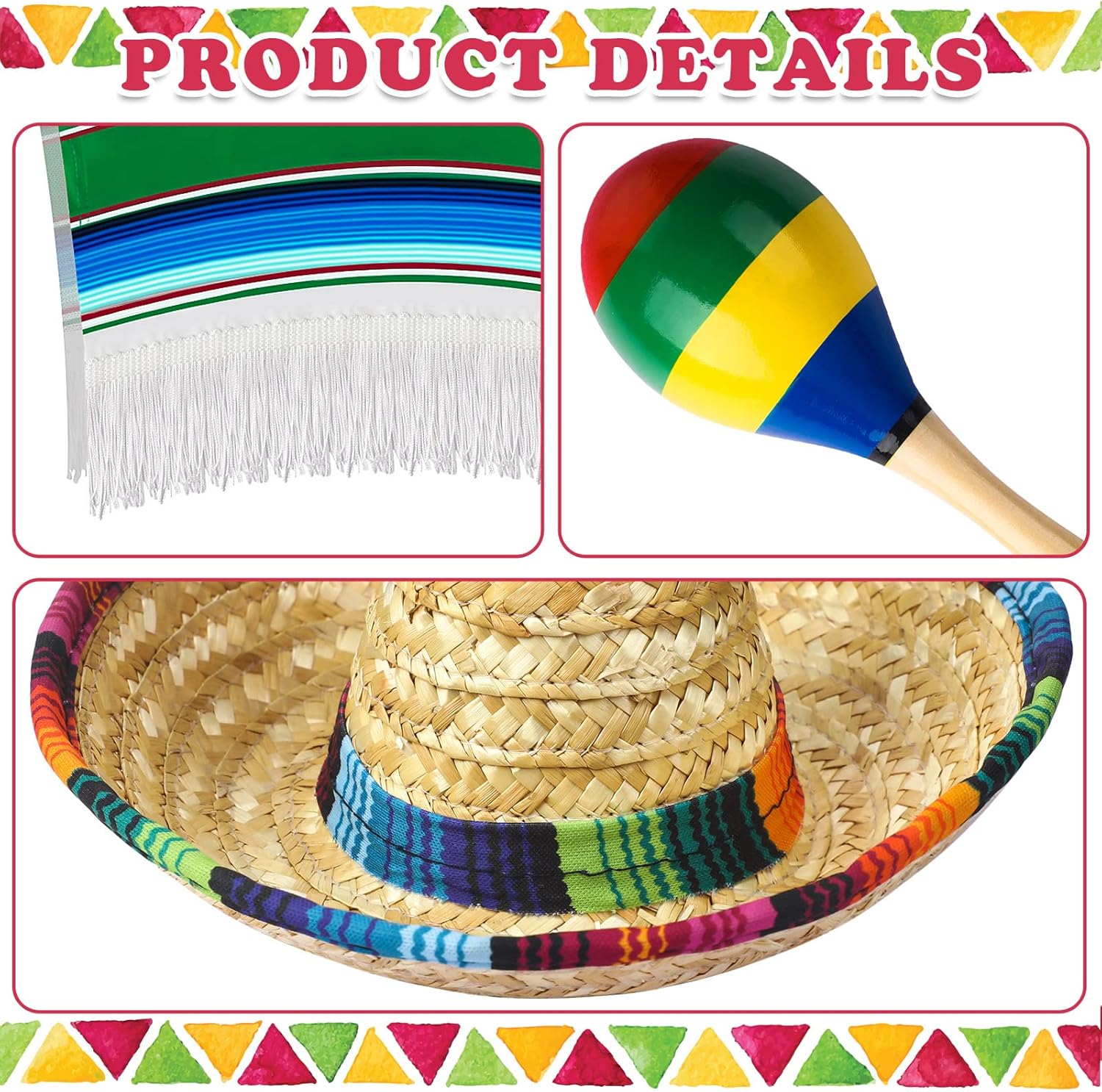 Fiesta Time Mexican Costume Set for Kids