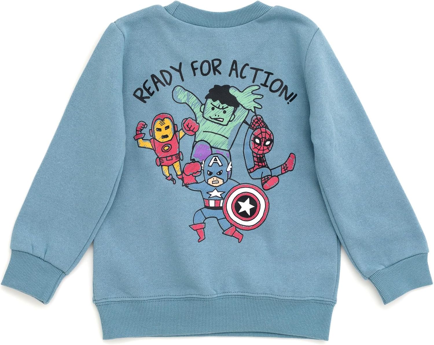 Cozy Fleece Marvel Avengers Set for Kids