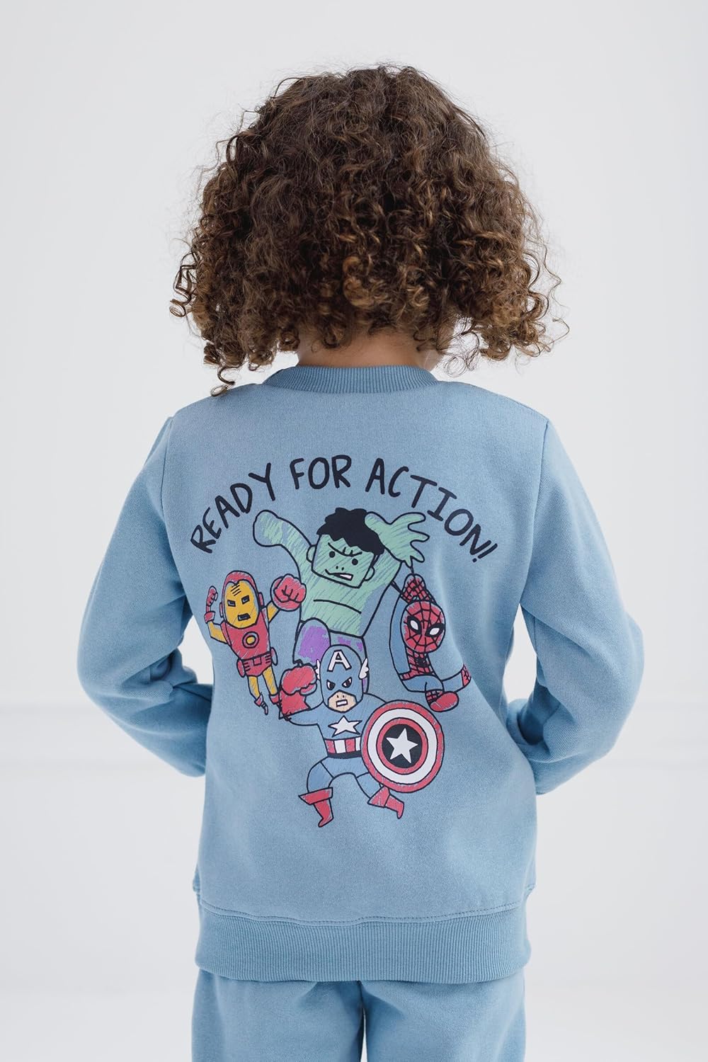 Cozy Fleece Marvel Avengers Set for Kids